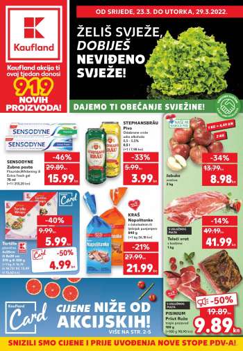 Kaufland katalog - 23.03.2022. - 29.03.2022.