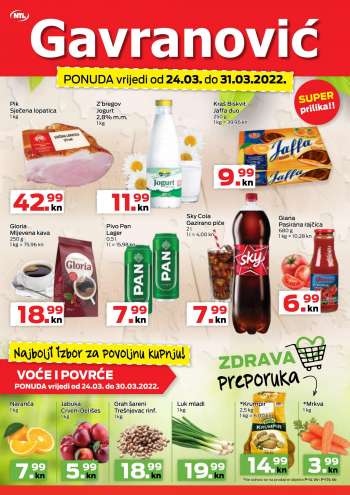 Gavranović katalog - 24.03.2022. - 31.03.2022.
