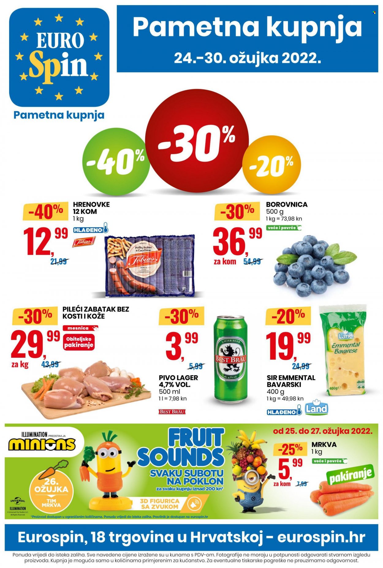 Eurospin katalog - 24.03.2022. - 30.03.2022. Stranica 1