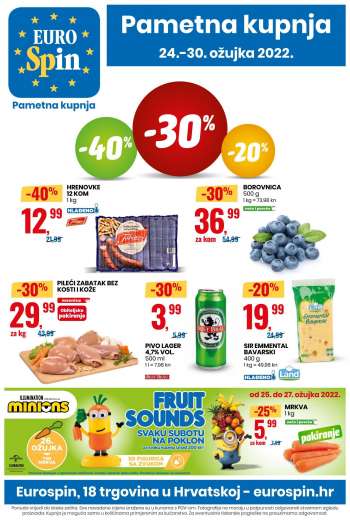Eurospin katalog - 24.03.2022. - 30.03.2022.