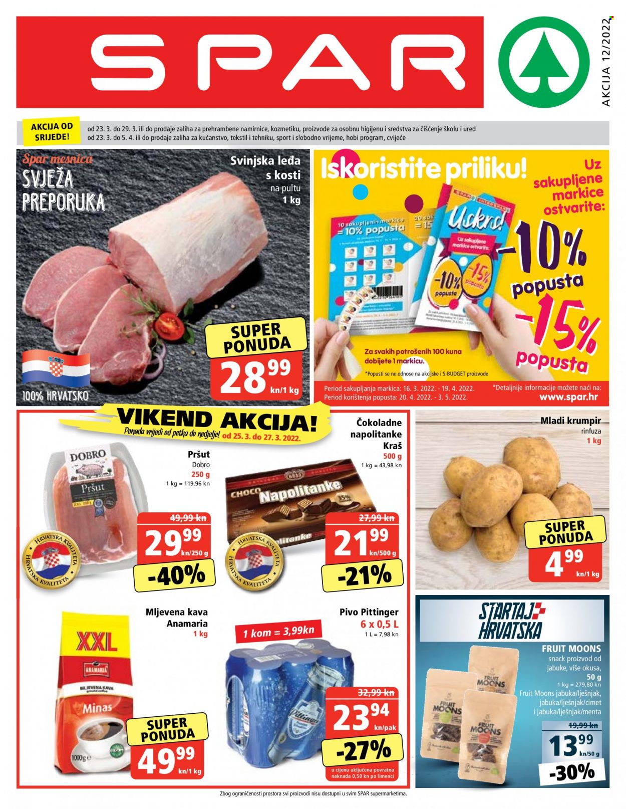SPAR katalog - 23.03.2022. - 29.03.2022. Stranica 1