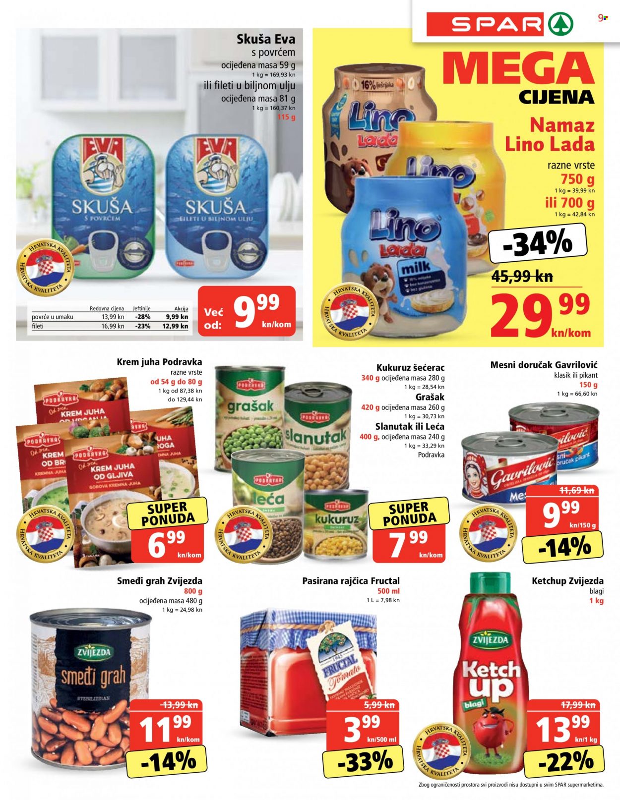 SPAR katalog - 23.03.2022. - 29.03.2022. Stranica 9