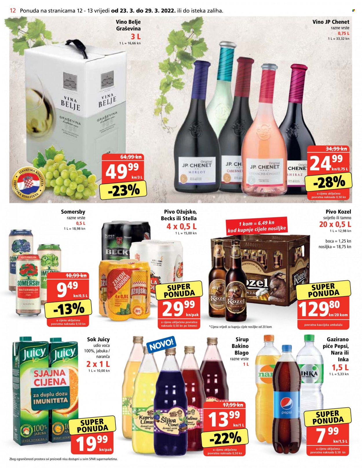 SPAR katalog - 23.03.2022. - 29.03.2022. Stranica 12