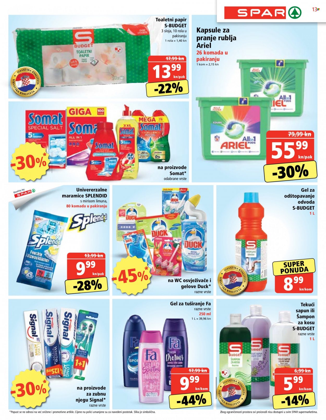 SPAR katalog - 23.03.2022. - 29.03.2022. Stranica 13