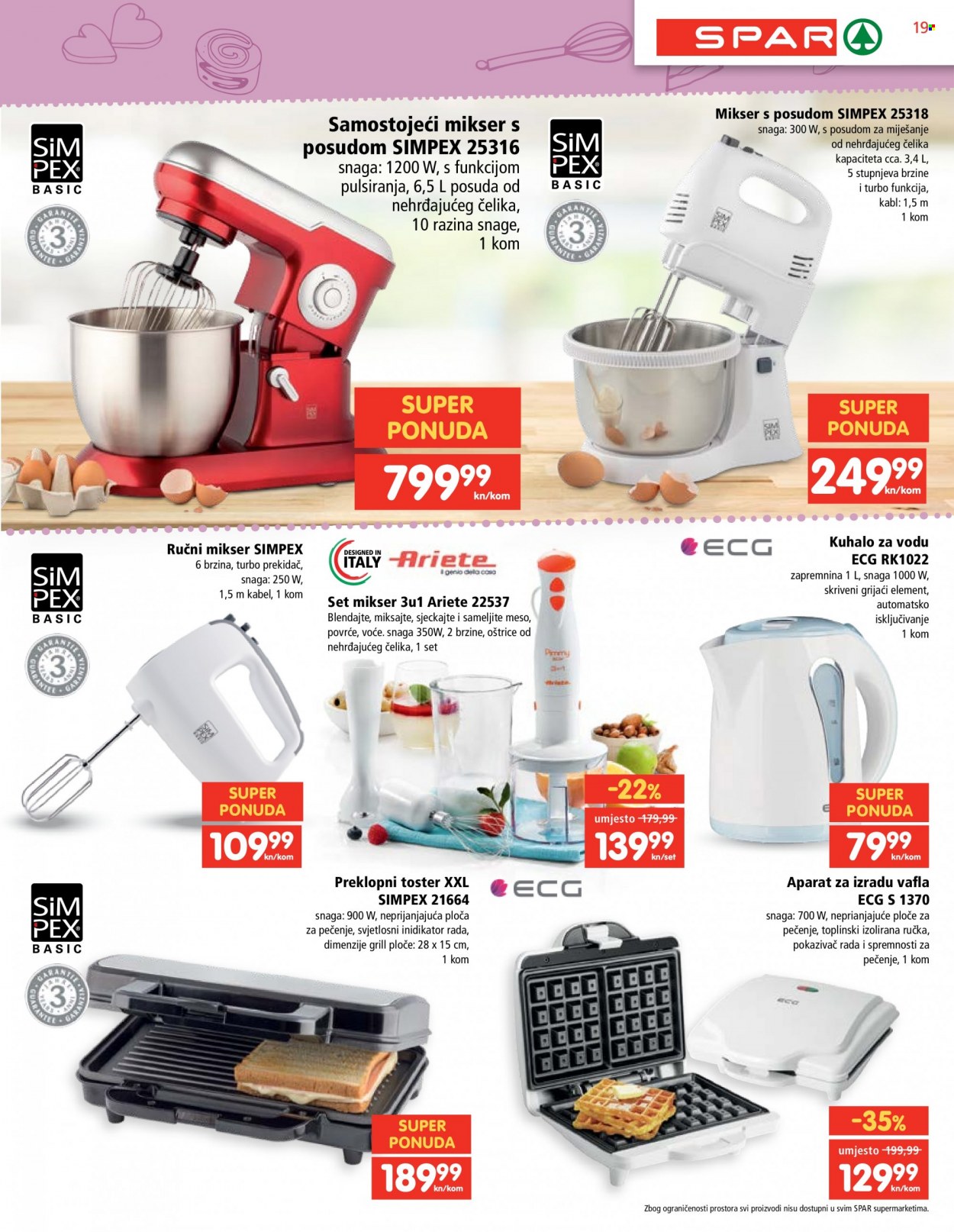 SPAR katalog - 23.03.2022. - 29.03.2022. Stranica 19