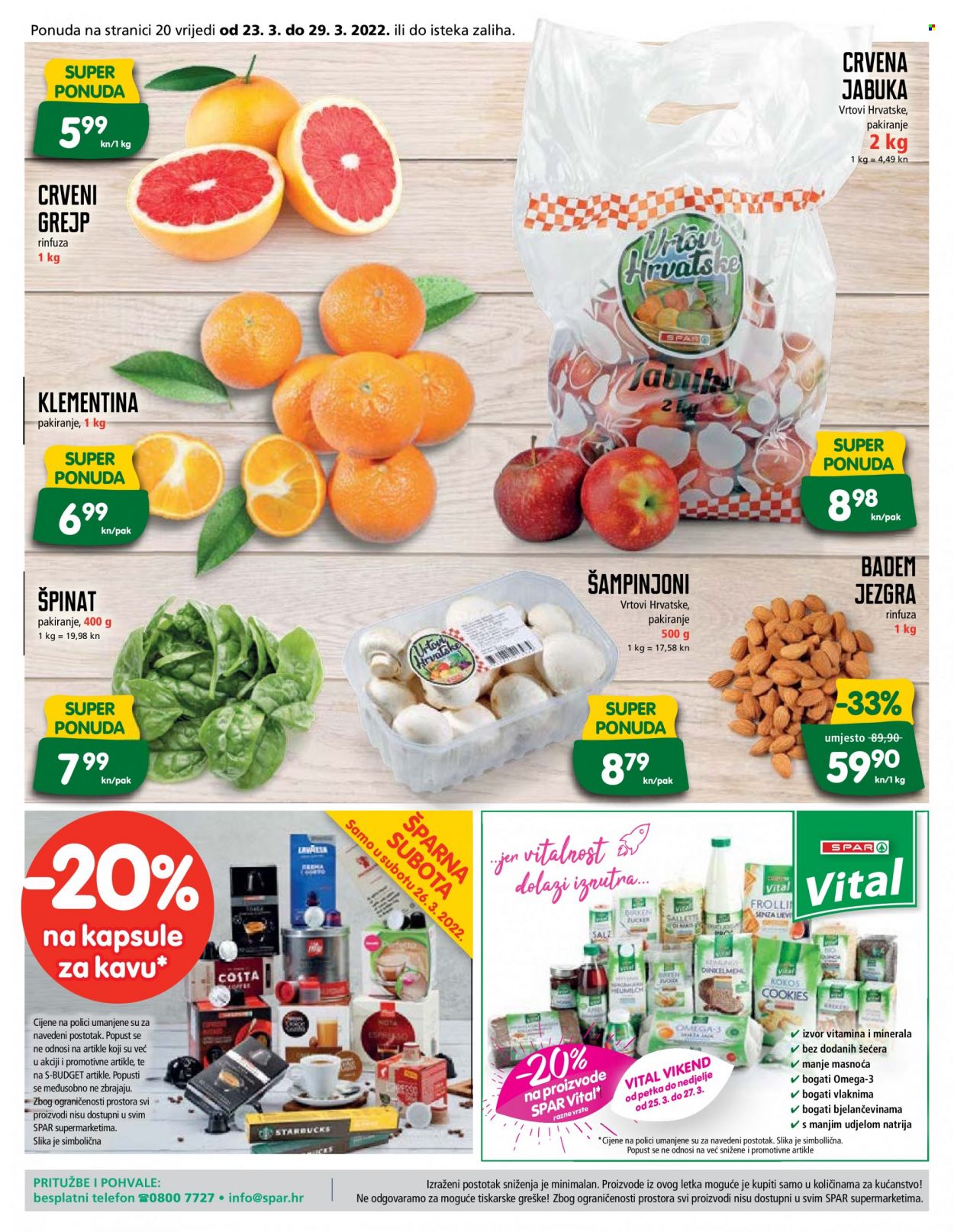 SPAR katalog - 23.03.2022. - 29.03.2022. Stranica 20