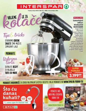 INTERSPAR katalog - 24.03.2022. - 17.04.2022.