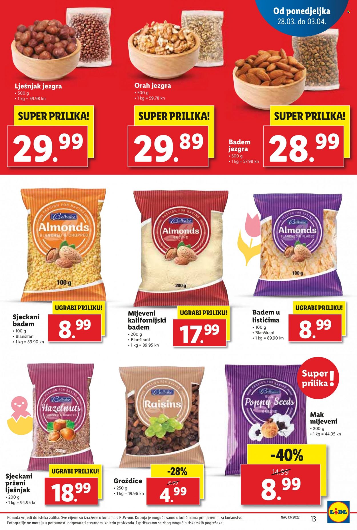 Lidl katalog - 28.03.2022. - 03.04.2022. Stranica 13
