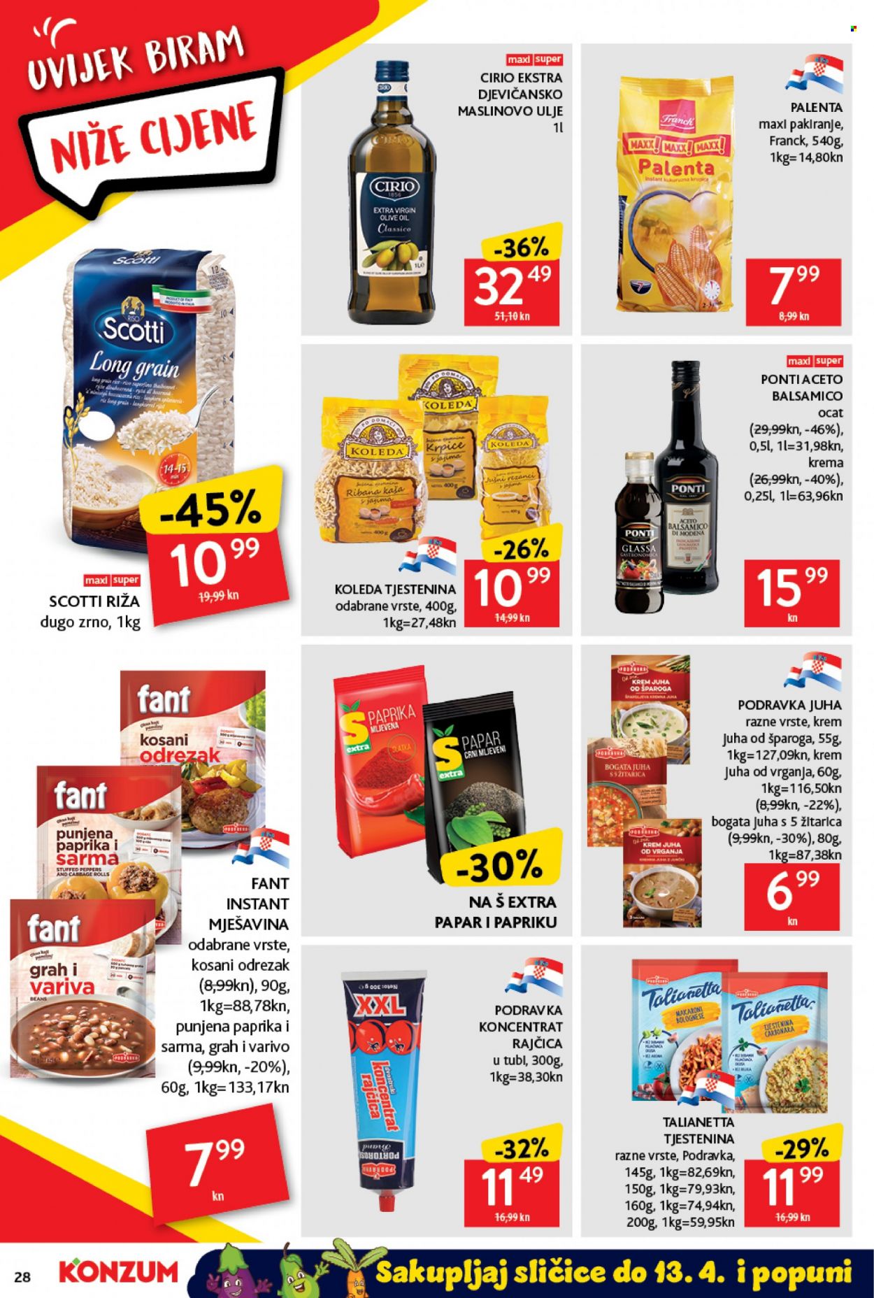 Konzum katalog - 01.04.2022. - 06.04.2022. Stranica 28