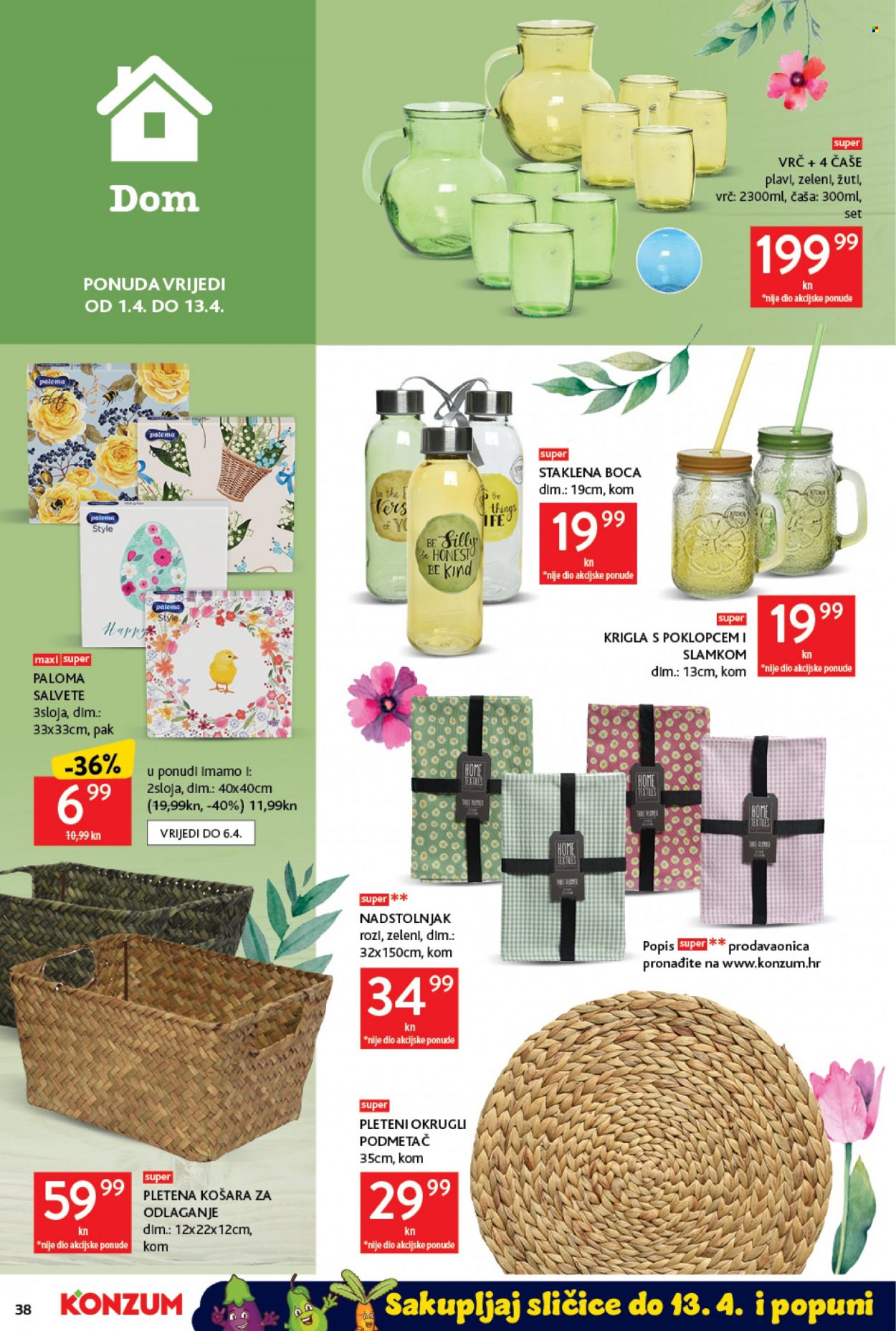 Konzum katalog - 01.04.2022. - 06.04.2022. Stranica 38