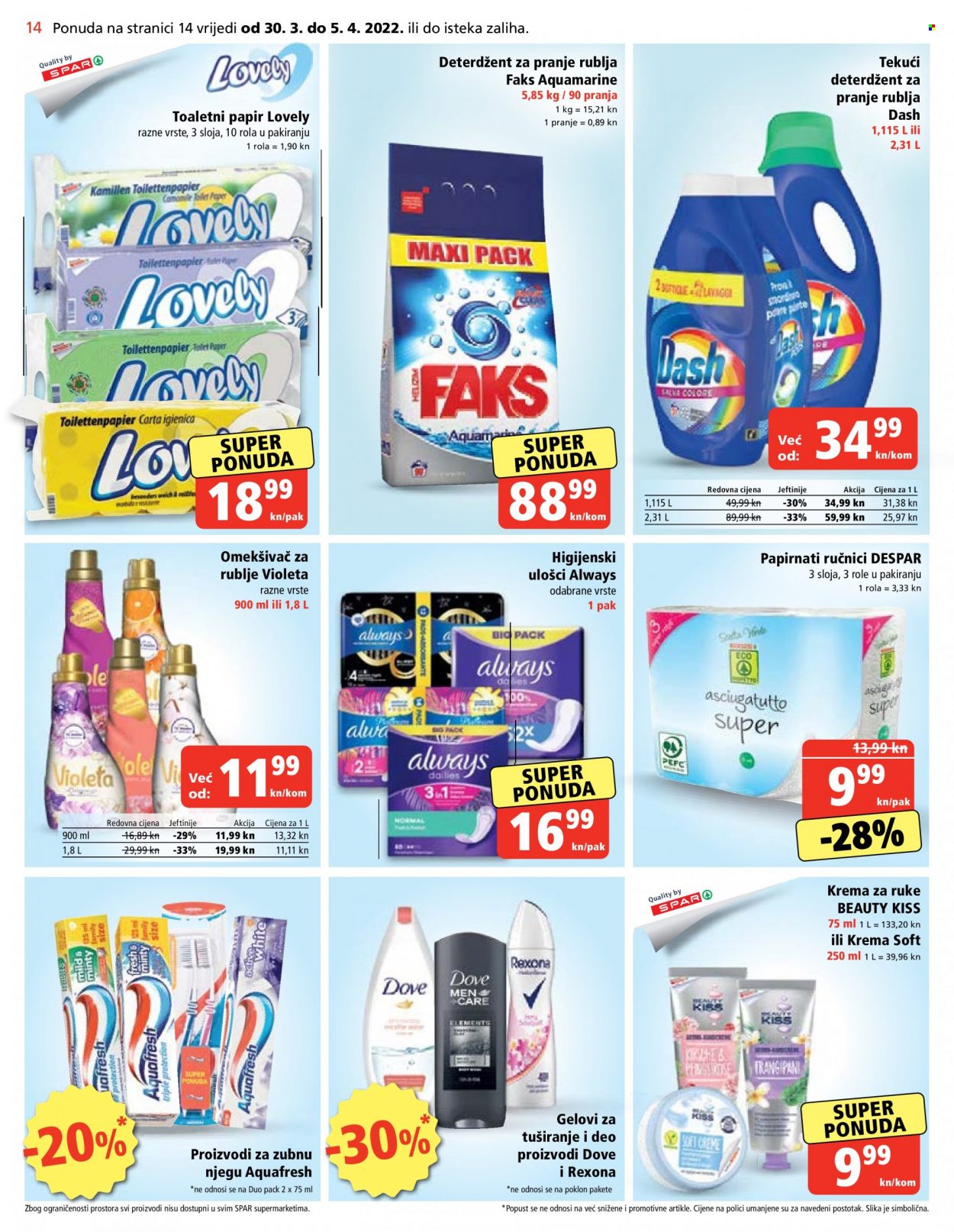 SPAR katalog - 30.03.2022. - 05.04.2022. Stranica 14