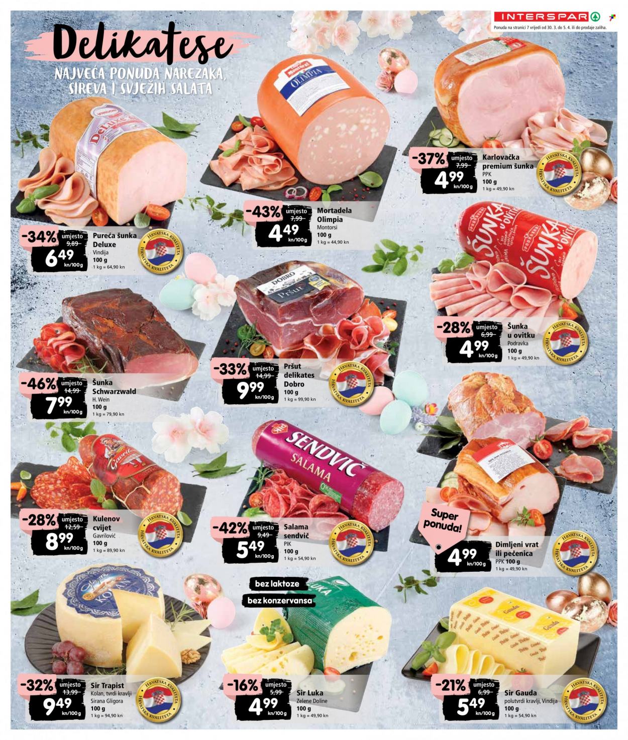 INTERSPAR katalog - 30.03.2022. - 05.04.2022. Stranica 7