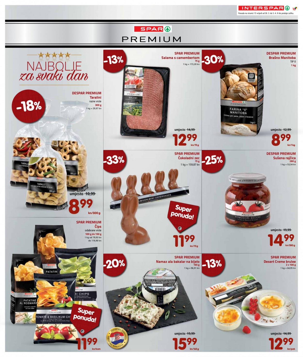 INTERSPAR katalog - 30.03.2022. - 05.04.2022. Stranica 15
