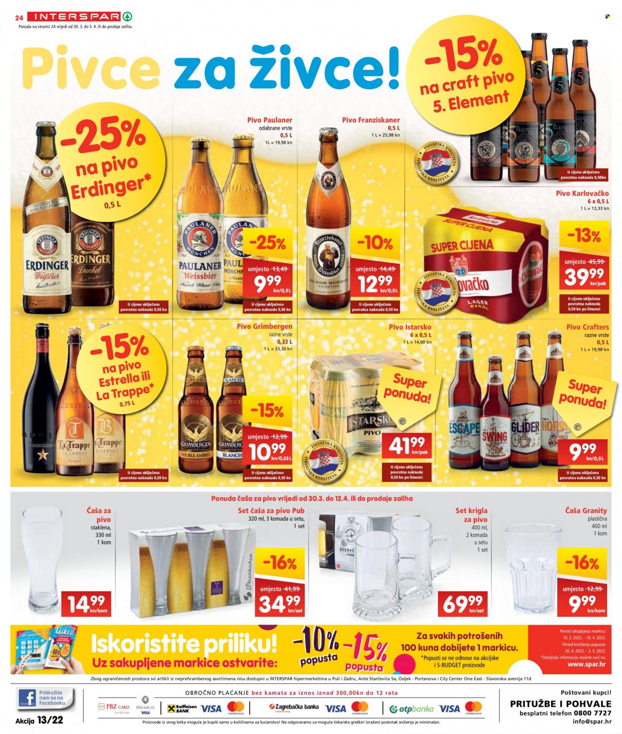 INTERSPAR katalog - 30.03.2022. - 05.04.2022. Stranica 24