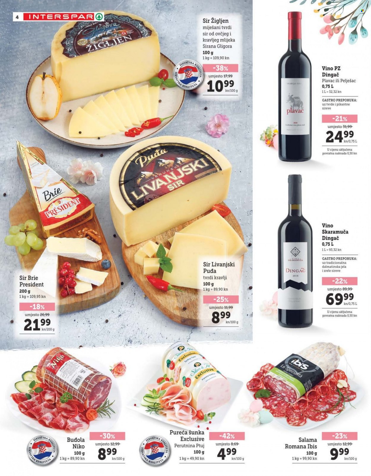 INTERSPAR katalog - 31.03.2022. - 17.04.2022. Stranica 4