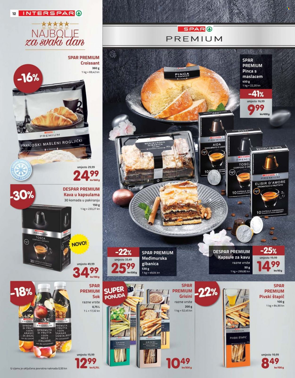 INTERSPAR katalog - 31.03.2022. - 17.04.2022. Stranica 12