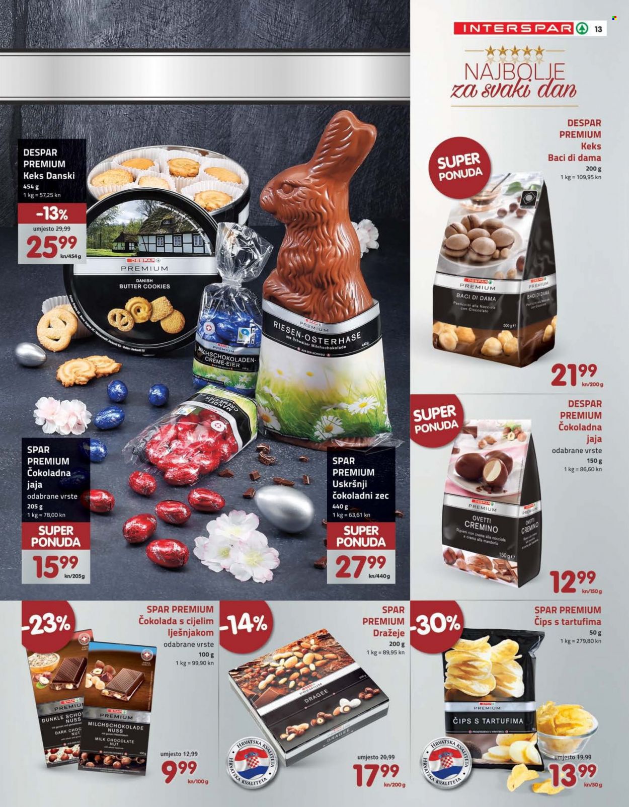 INTERSPAR katalog - 31.03.2022. - 17.04.2022. Stranica 13