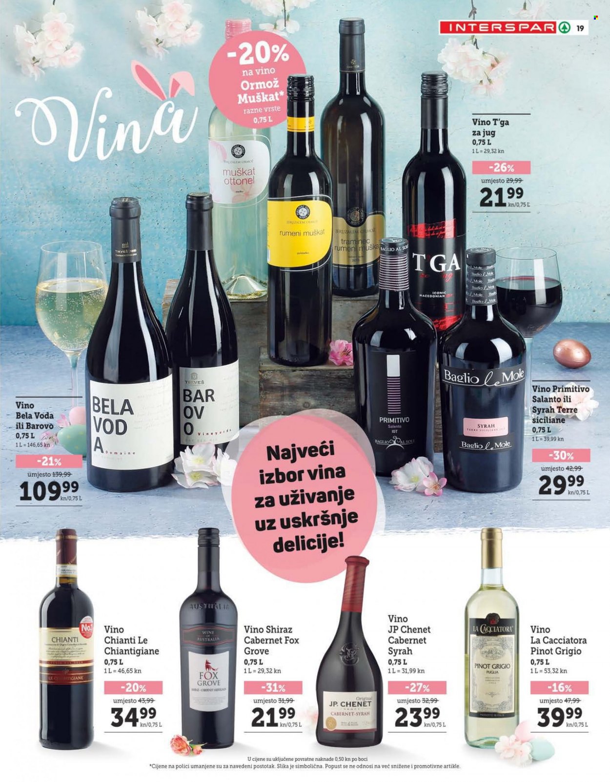 INTERSPAR katalog - 31.03.2022. - 17.04.2022. Stranica 19