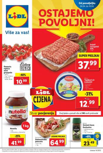 Lidl katalog - 04.04.2022. - 10.04.2022.