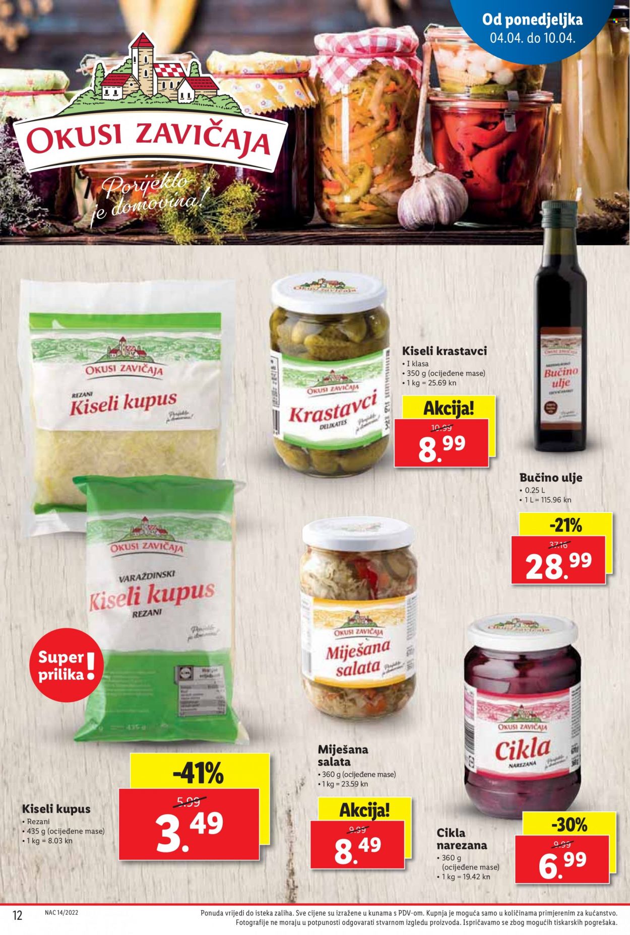 Lidl katalog - 04.04.2022. - 10.04.2022. Stranica 12