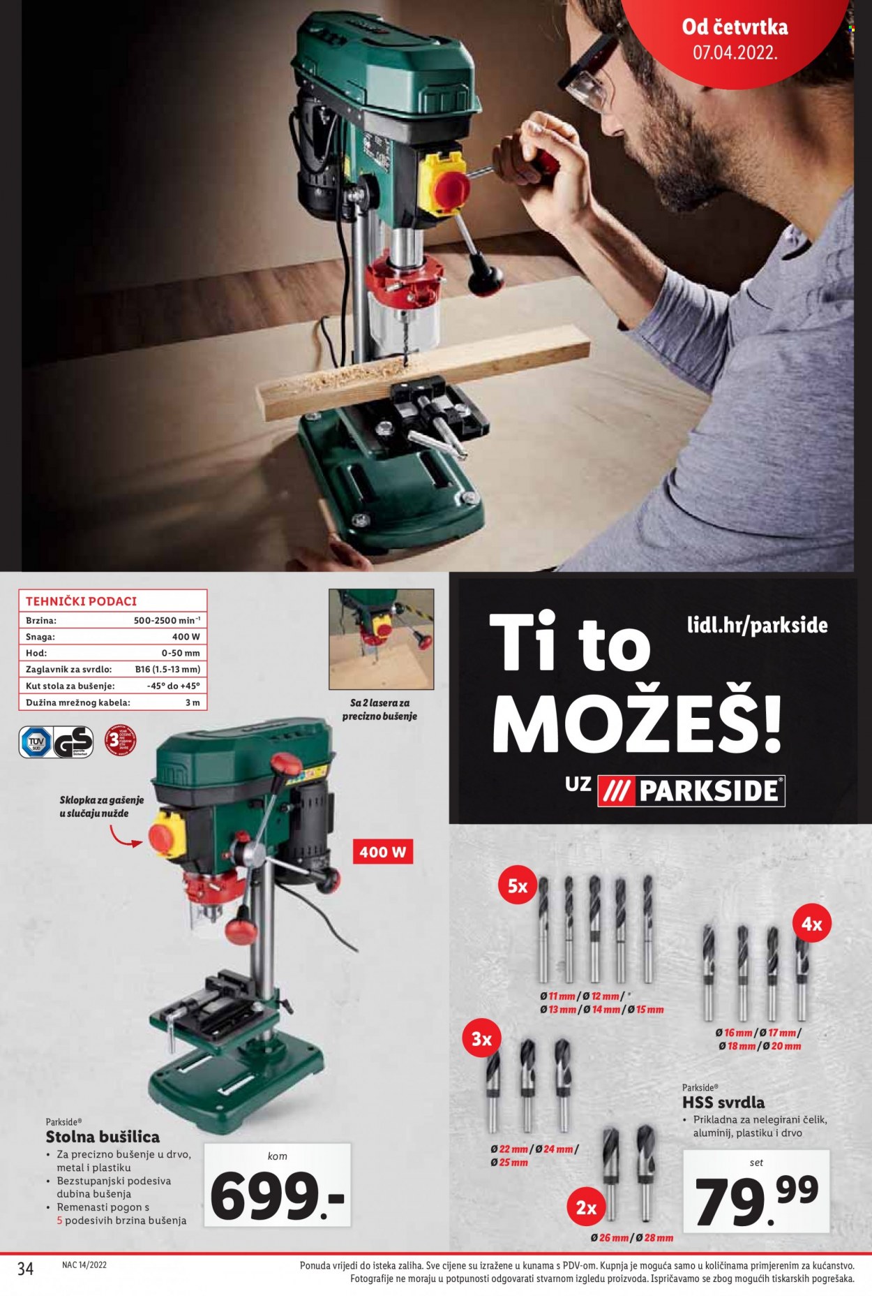 Lidl katalog - 04.04.2022. - 10.04.2022. Stranica 34
