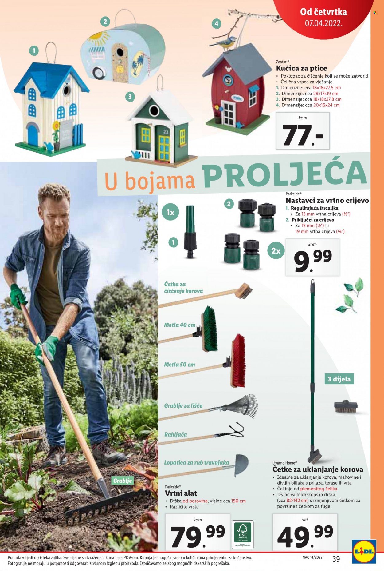 Lidl katalog - 04.04.2022. - 10.04.2022. Stranica 39