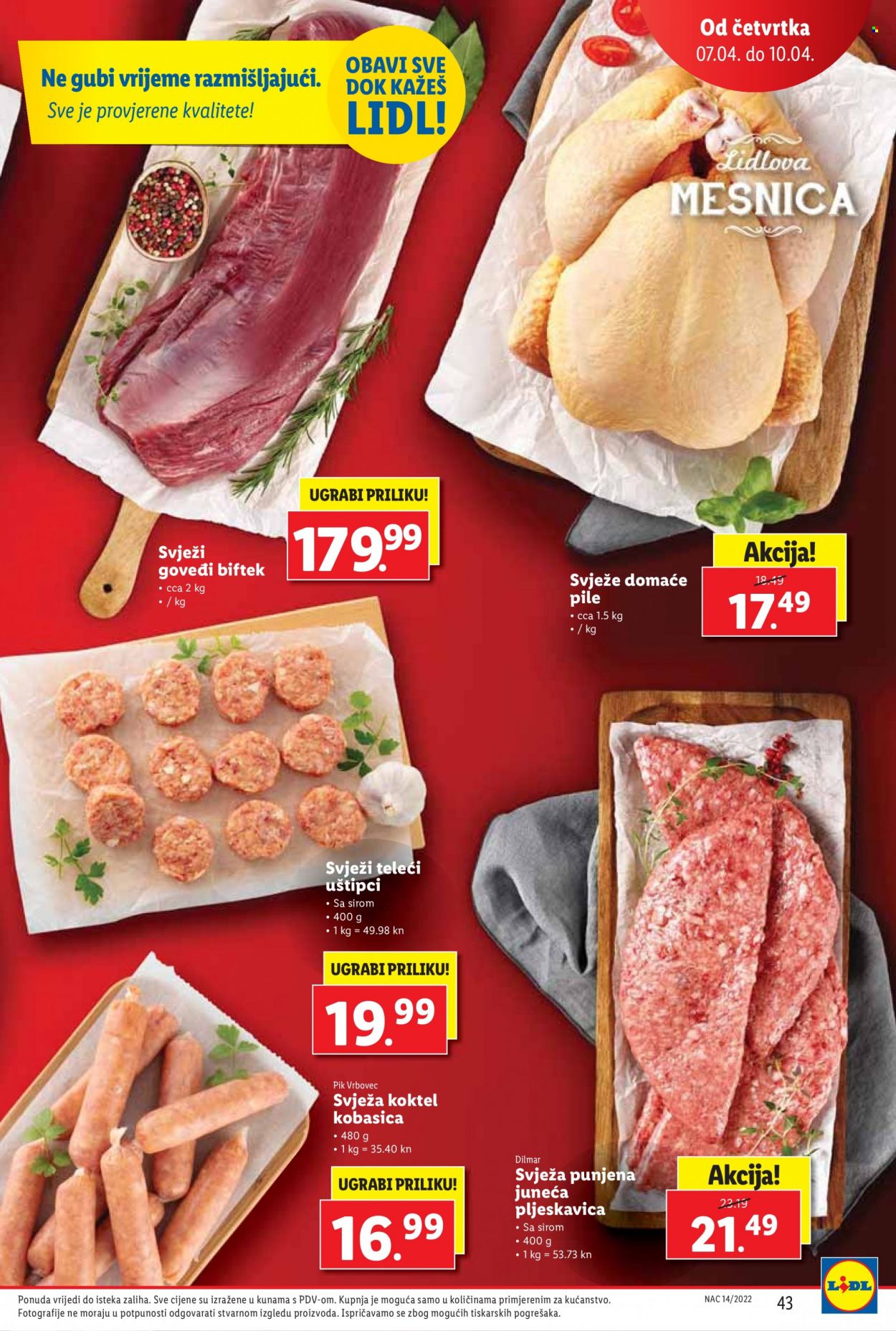 Lidl katalog - 04.04.2022. - 10.04.2022. Stranica 43