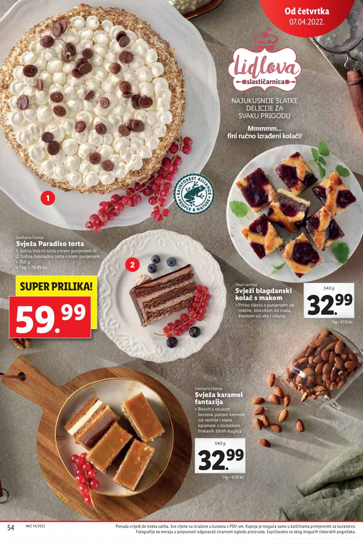 Lidl katalog - 04.04.2022. - 10.04.2022. Stranica 54