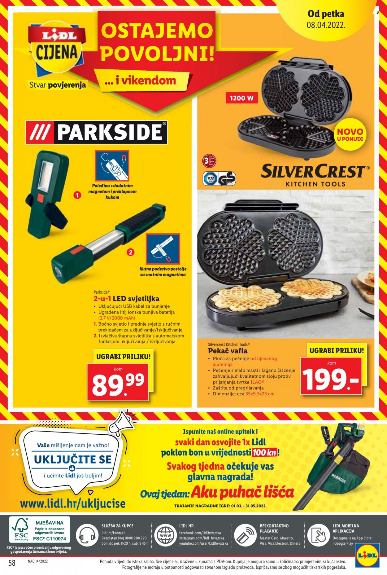 Lidl katalog - 04.04.2022. - 10.04.2022. Stranica 58