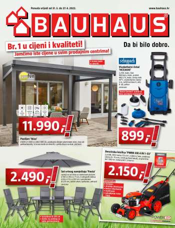 Bauhaus katalog - 31.03.2022. - 27.04.2022.