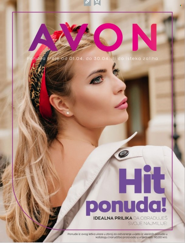 Avon katalog - 01.04.2022. - 30.04.2022. Stranica 1