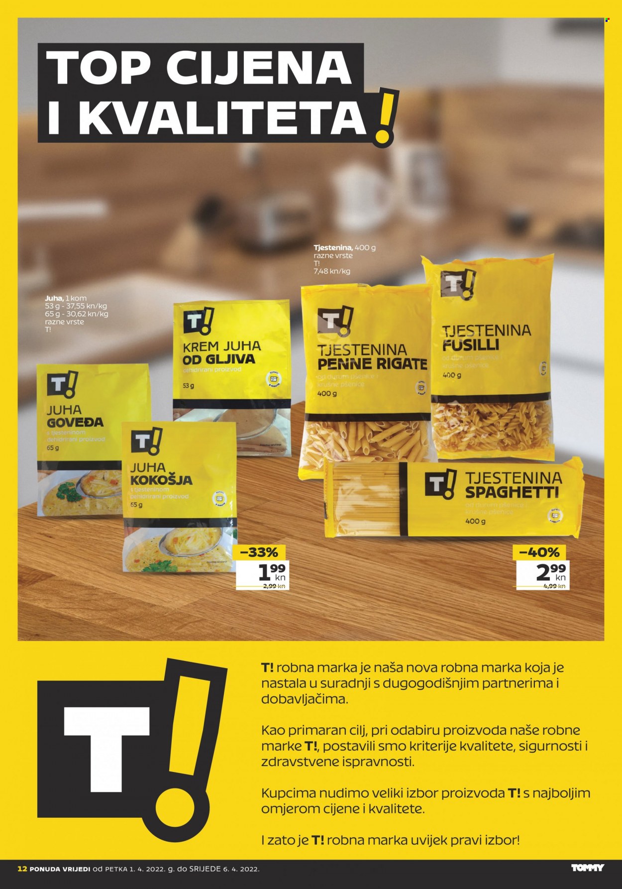 Tommy katalog - 01.04.2022. - 06.04.2022. Stranica 12