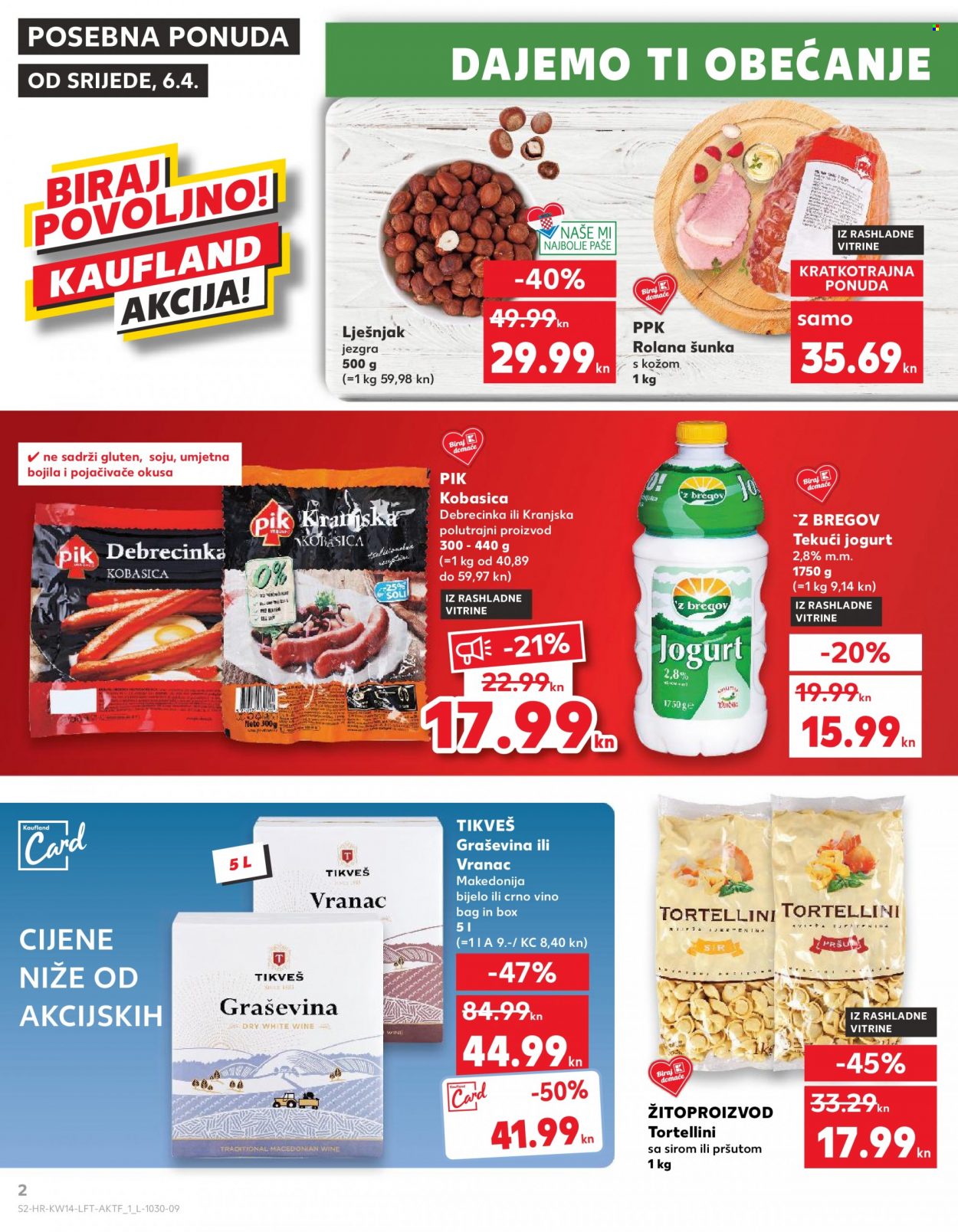 Kaufland katalog - 06.04.2022. - 12.04.2022. Stranica 2