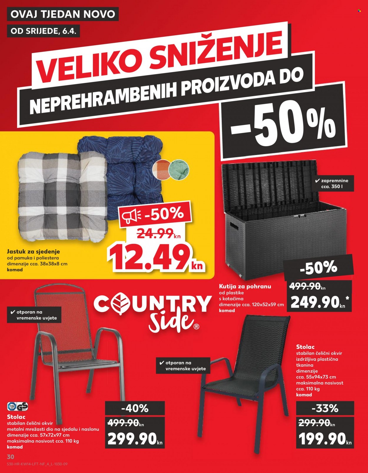 Kaufland katalog - 06.04.2022. - 12.04.2022. Stranica 30