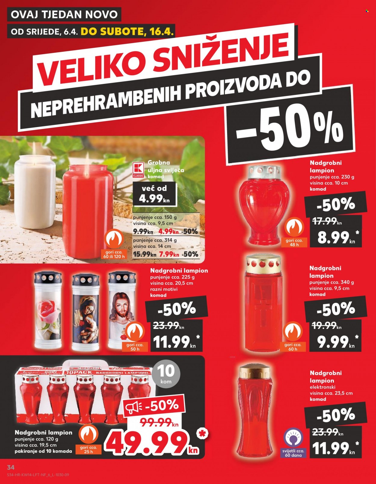 Kaufland katalog - 06.04.2022. - 12.04.2022. Stranica 34