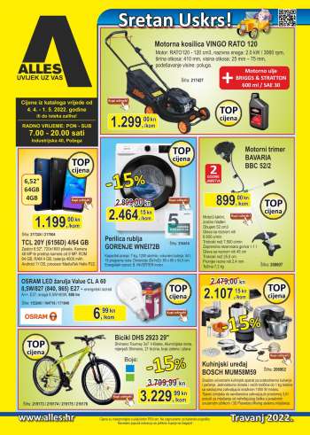 Alles katalog - 04.04.2022. - 01.05.2022.