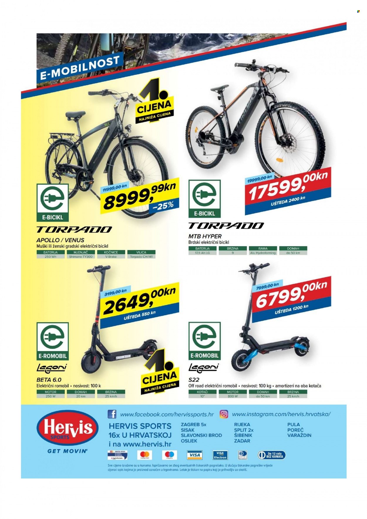 Hervis katalog - 08.04.2022. - 17.04.2022. Stranica 24