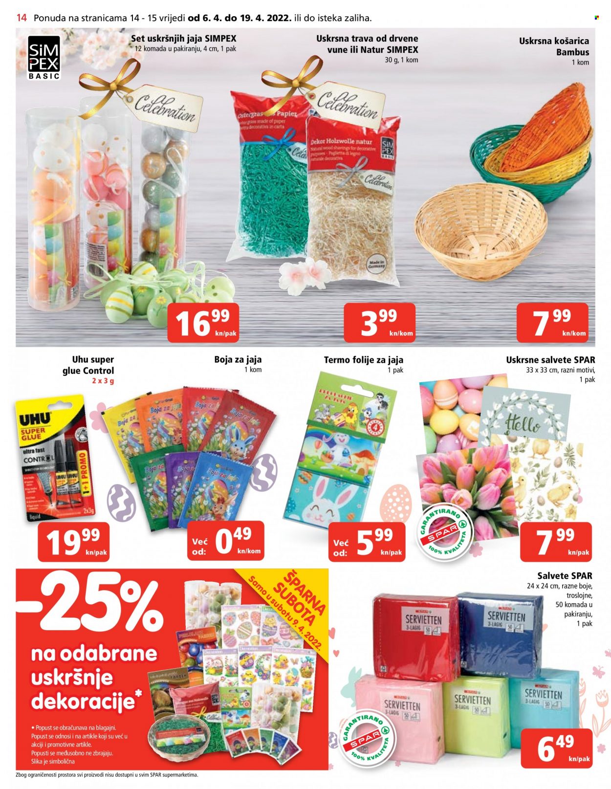 SPAR katalog - 06.04.2022. - 12.04.2022. Stranica 14