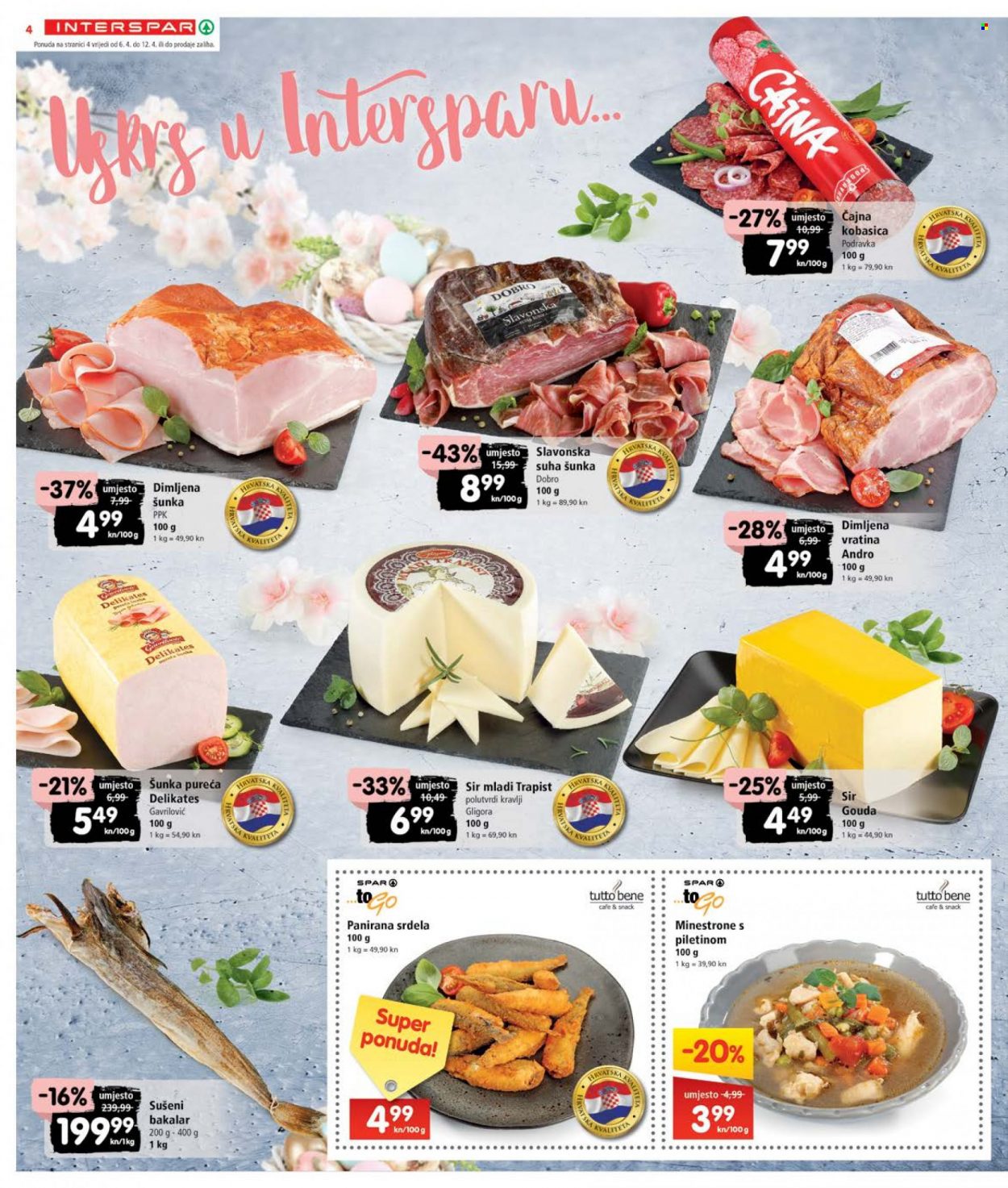 INTERSPAR katalog - 06.04.2022. - 12.04.2022. Stranica 4