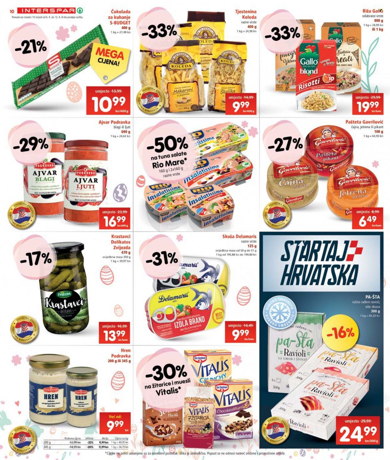INTERSPAR katalog - 06.04.2022. - 12.04.2022. Stranica 10