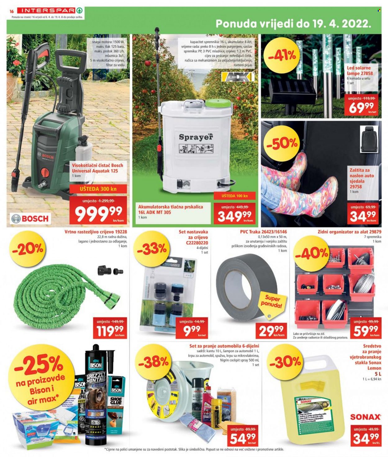 INTERSPAR katalog - 06.04.2022. - 12.04.2022. Stranica 16