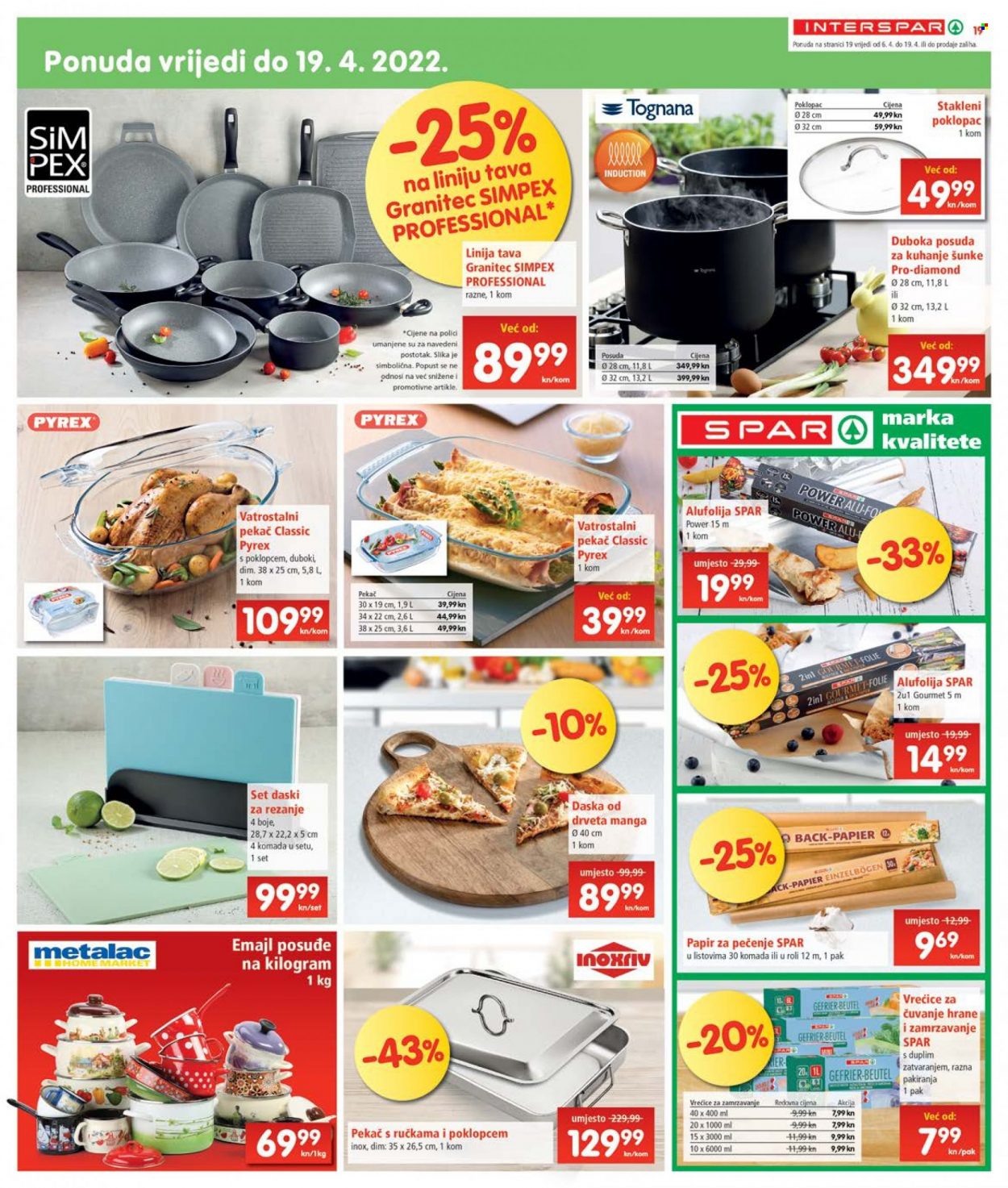 INTERSPAR katalog - 06.04.2022. - 12.04.2022. Stranica 19