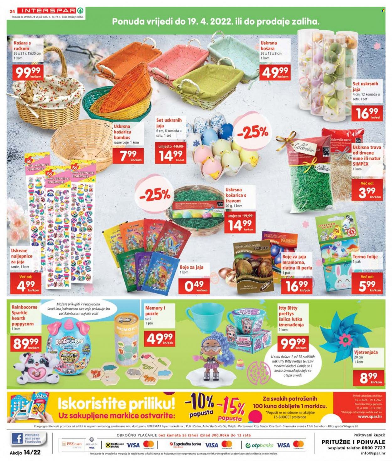 INTERSPAR katalog - 06.04.2022. - 12.04.2022. Stranica 24