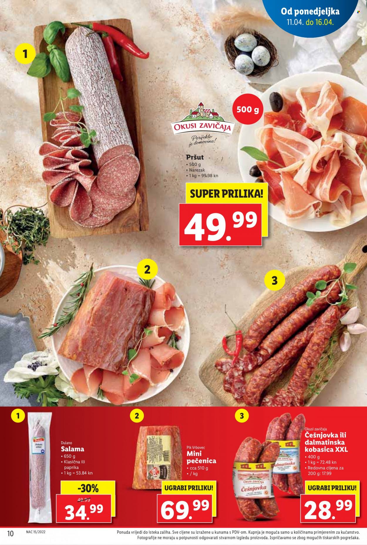 Lidl katalog - 11.04.2022. - 16.04.2022. Stranica 10