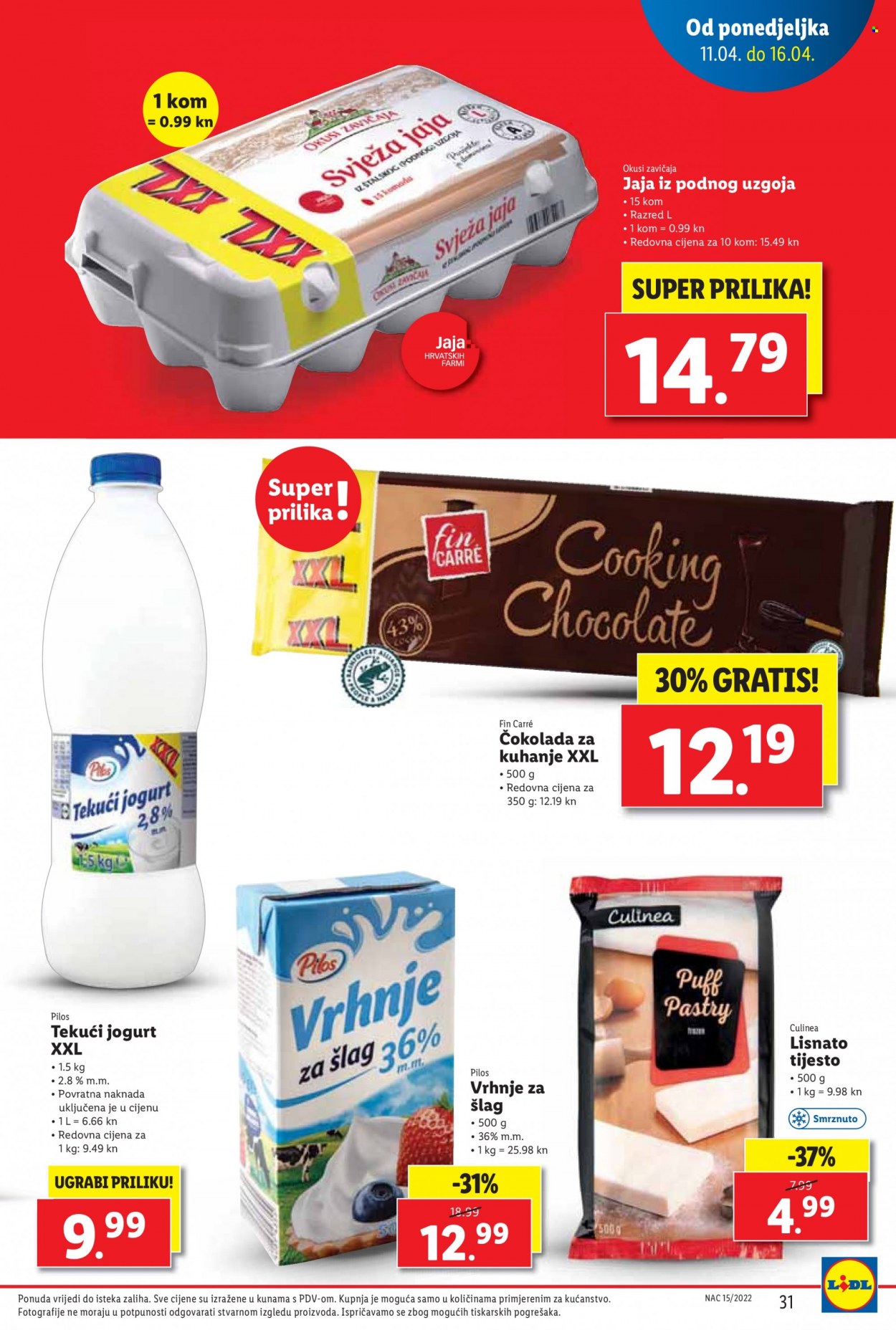 Lidl katalog - 11.04.2022. - 16.04.2022. Stranica 31