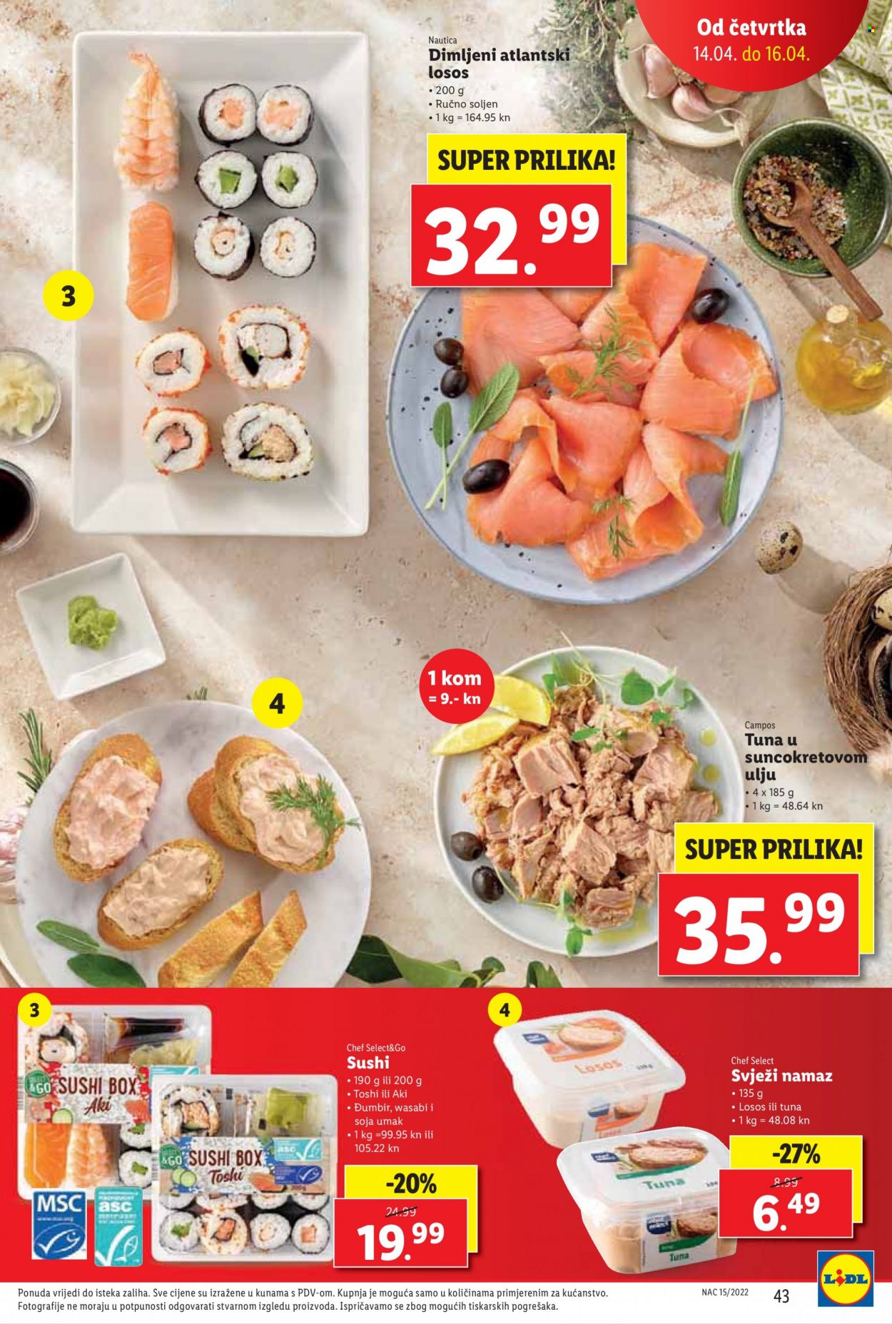 Lidl katalog - 11.04.2022. - 16.04.2022. Stranica 43
