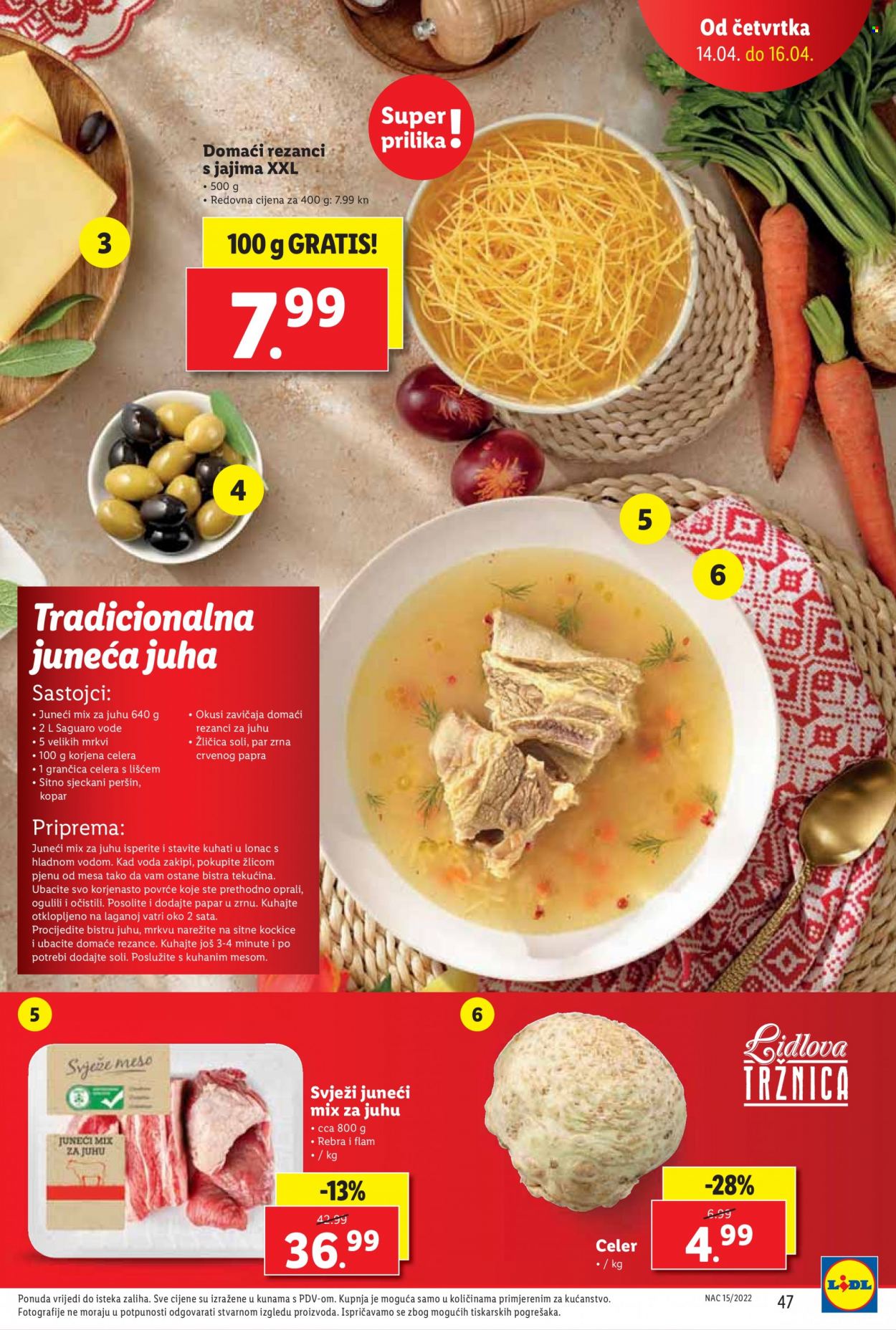 Lidl katalog - 11.04.2022. - 16.04.2022. Stranica 47