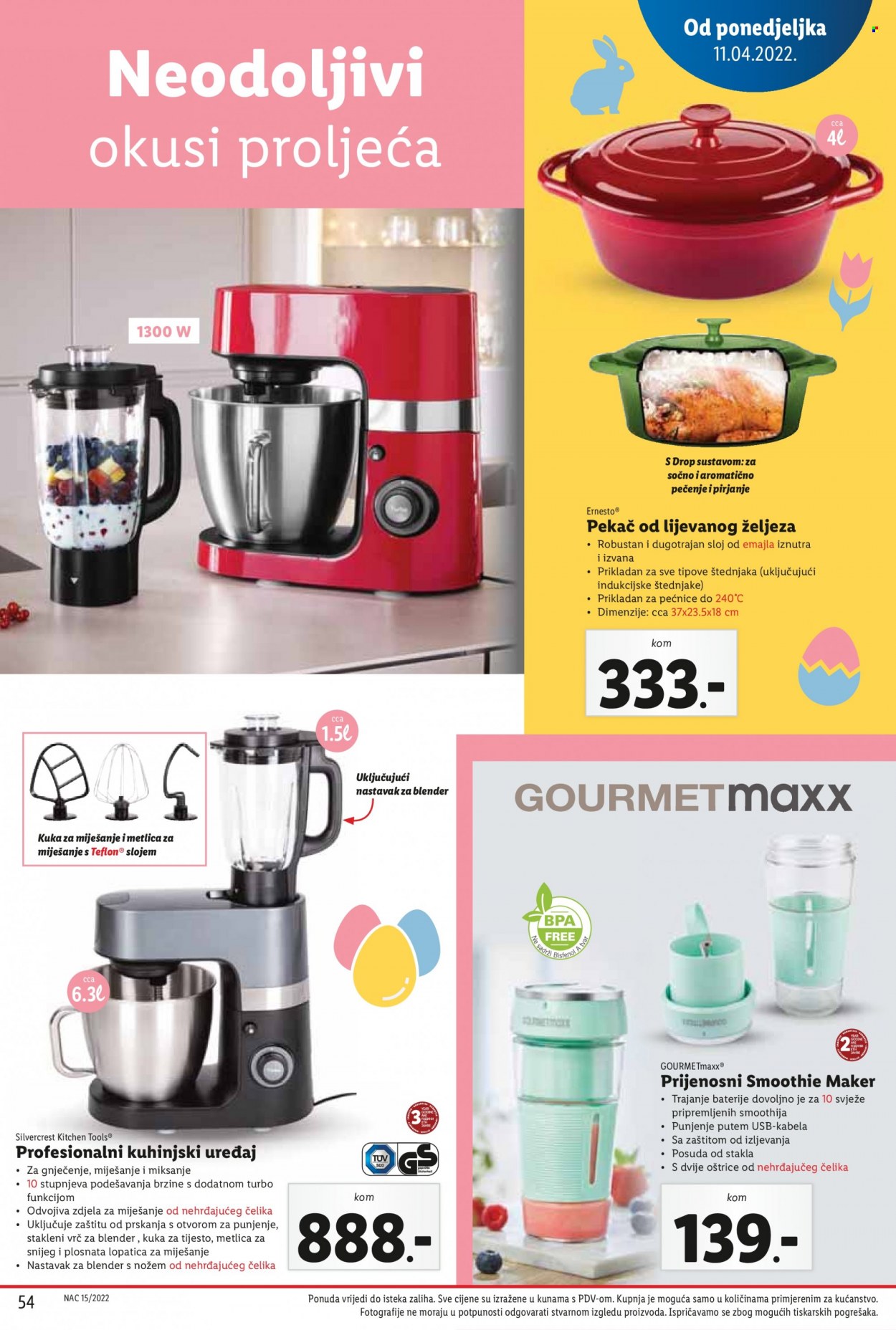 Lidl katalog - 11.04.2022. - 16.04.2022. Stranica 54