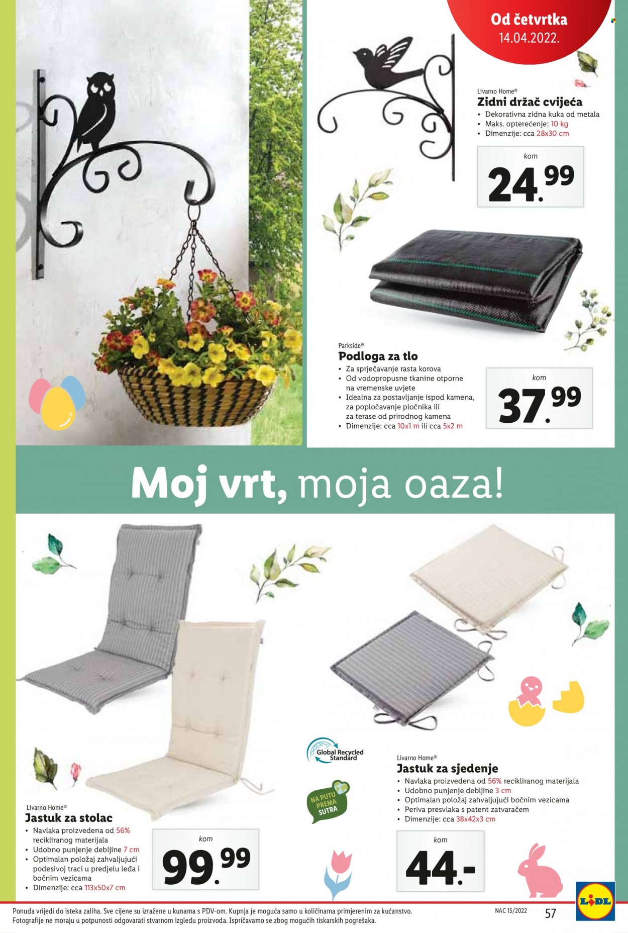 Lidl katalog - 11.04.2022. - 16.04.2022. Stranica 57