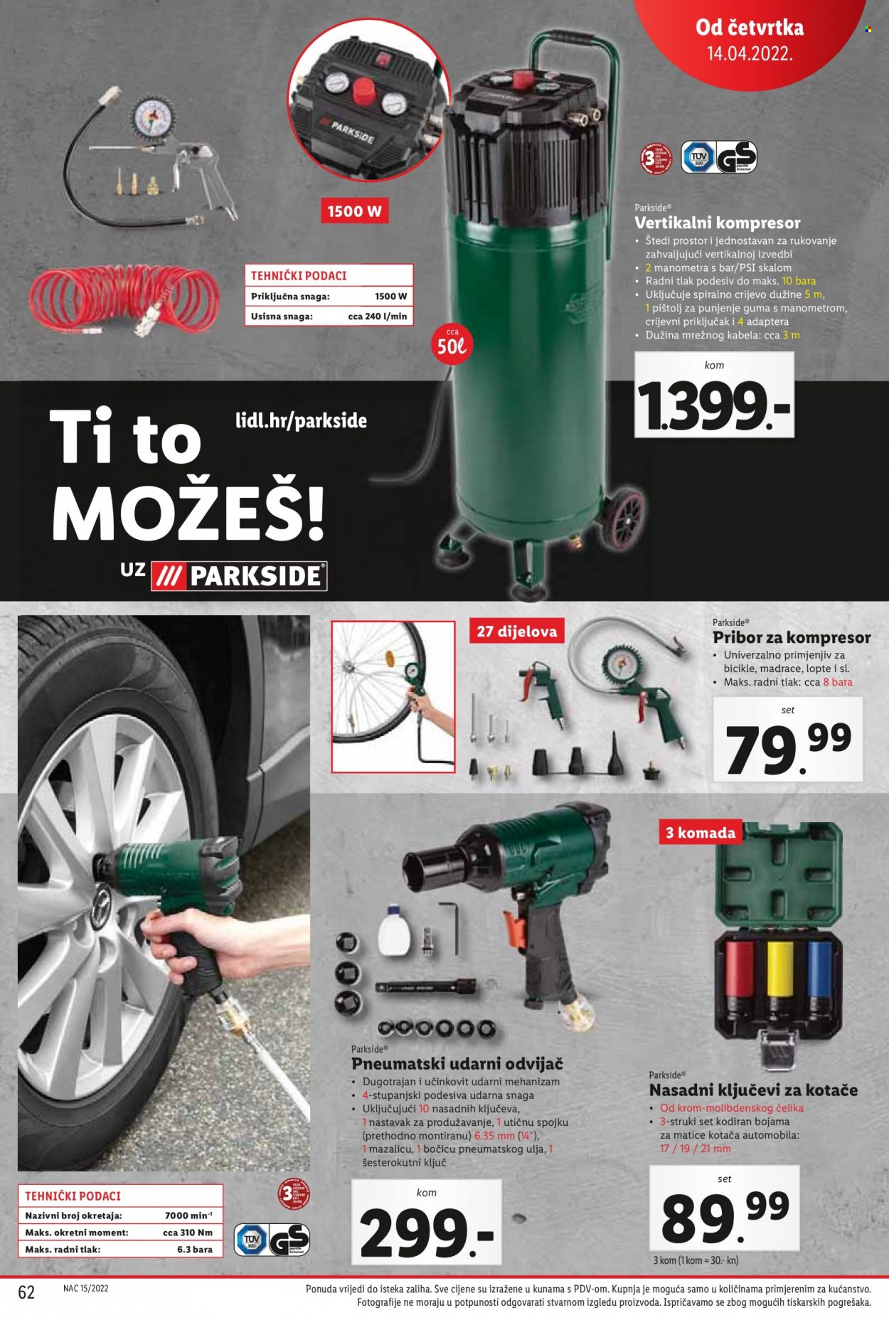 Lidl katalog - 11.04.2022. - 16.04.2022. Stranica 62